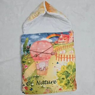 قنداق فرنگی مخمل نوزاد نو