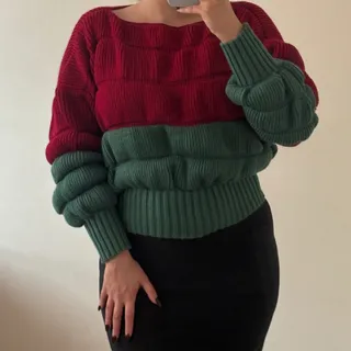 بافت پفکی /یلدایی/بافت