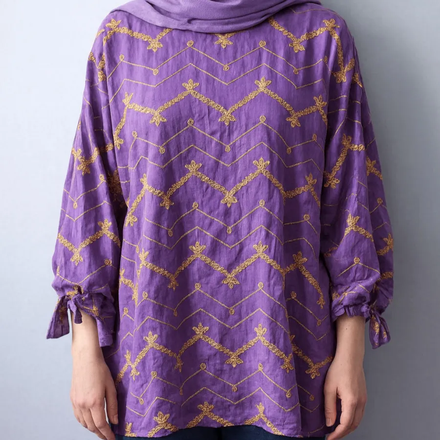 تونیک خامه دوزی