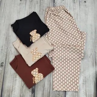 ست تیشرت شلوار گوچی