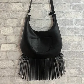 کیف چرم کابویی ریش ریشی