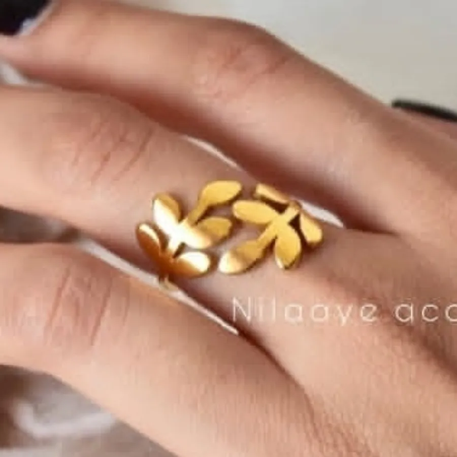 انگشتر استیل رنگ ثابت