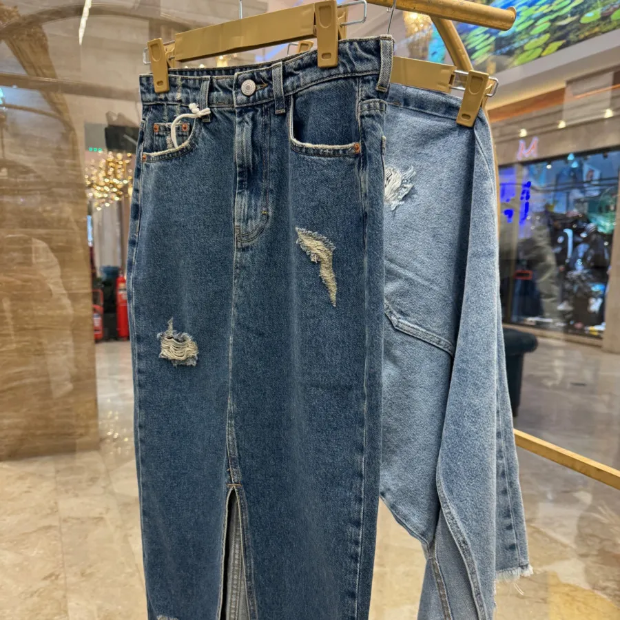 دامن جین  وارداتی نو