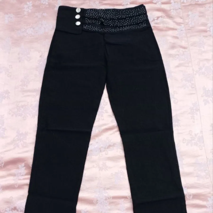 شلوار زنانه با کمر نگینی