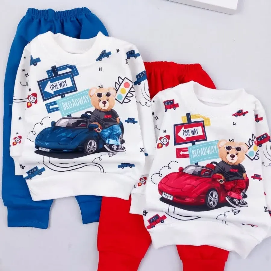 بلوز شلوار نقلی تدی و ماش