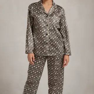 ست بلوز و شلوار ساتن