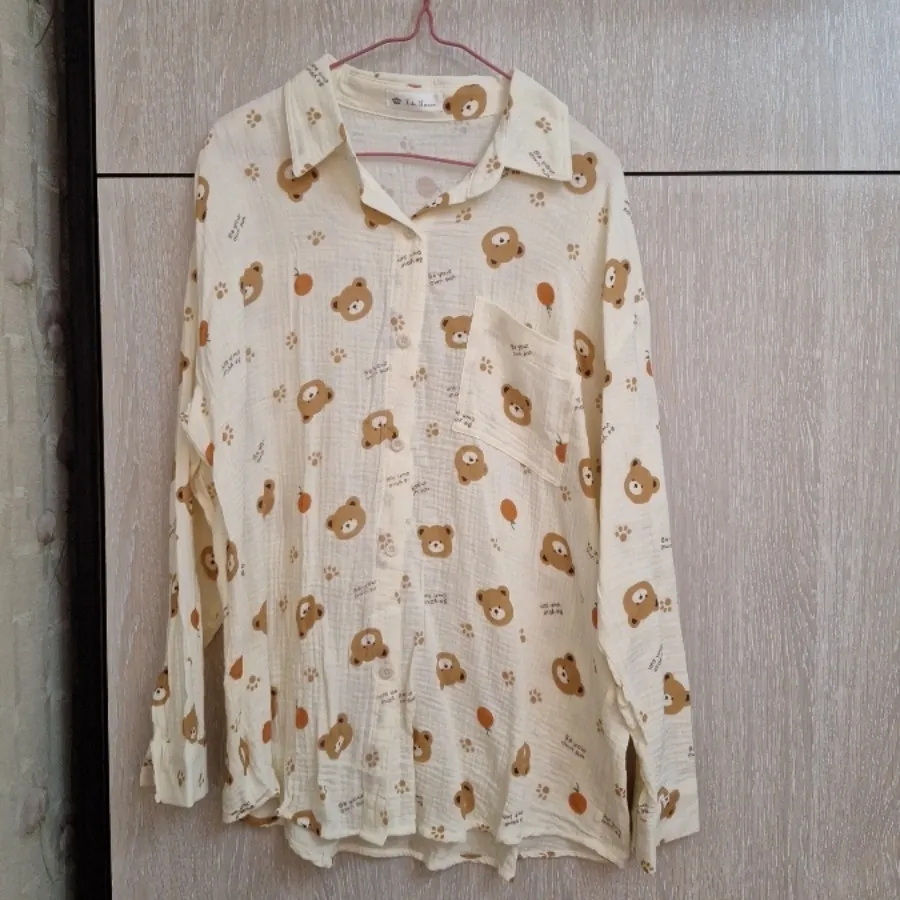 شومیز آستین بلند خرسی