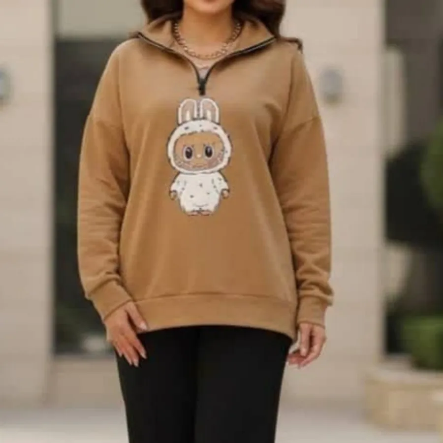 بلوز نیم زیپ لبوبو