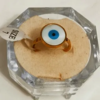 انگشتر چشم نظر  سایز7