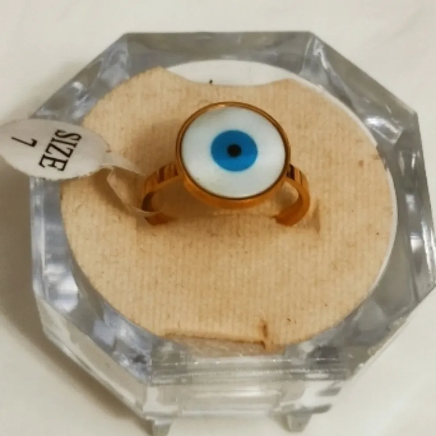 انگشتر چشم نظر  سایز7