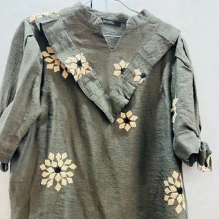 شومیز آستین پاپیونی