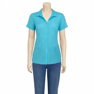 شومیز فیروزه ای