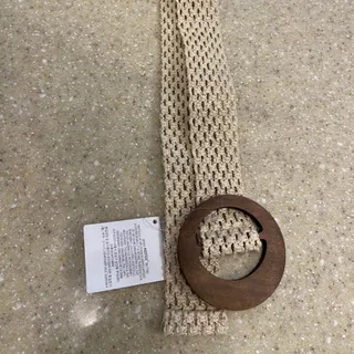 کمربند زارا حصیری