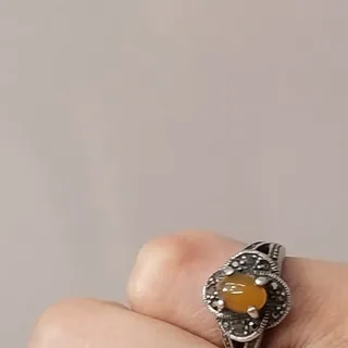 انگشتر نقره شرف شمس