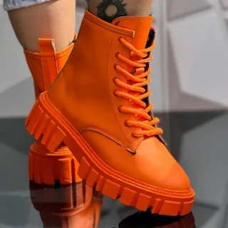 نیم بوت سایز 38 نارنجی