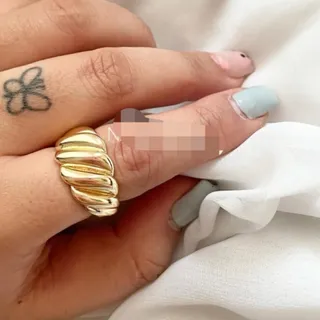 انگشتر کپی طلا فری سایز