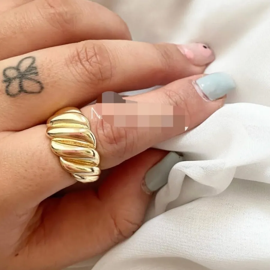 انگشتر کپی طلا فری سایز