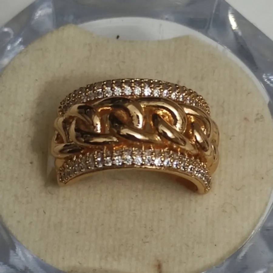 انگشتر زیبا کپی طلا