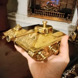 تانک برنجی دکوری کوچک