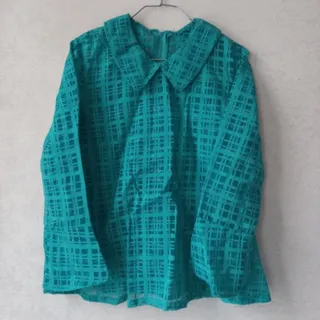 شومیز فیروزه‌ای