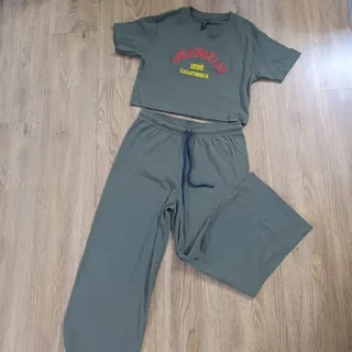 ست کراپ با شلوار