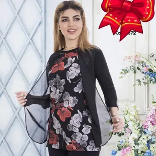 بلوز حریر لمه