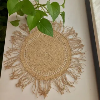 رومیزی دست باف