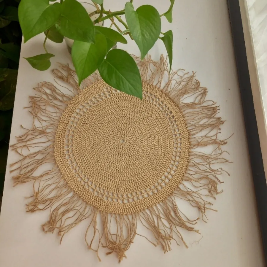 رومیزی دست باف