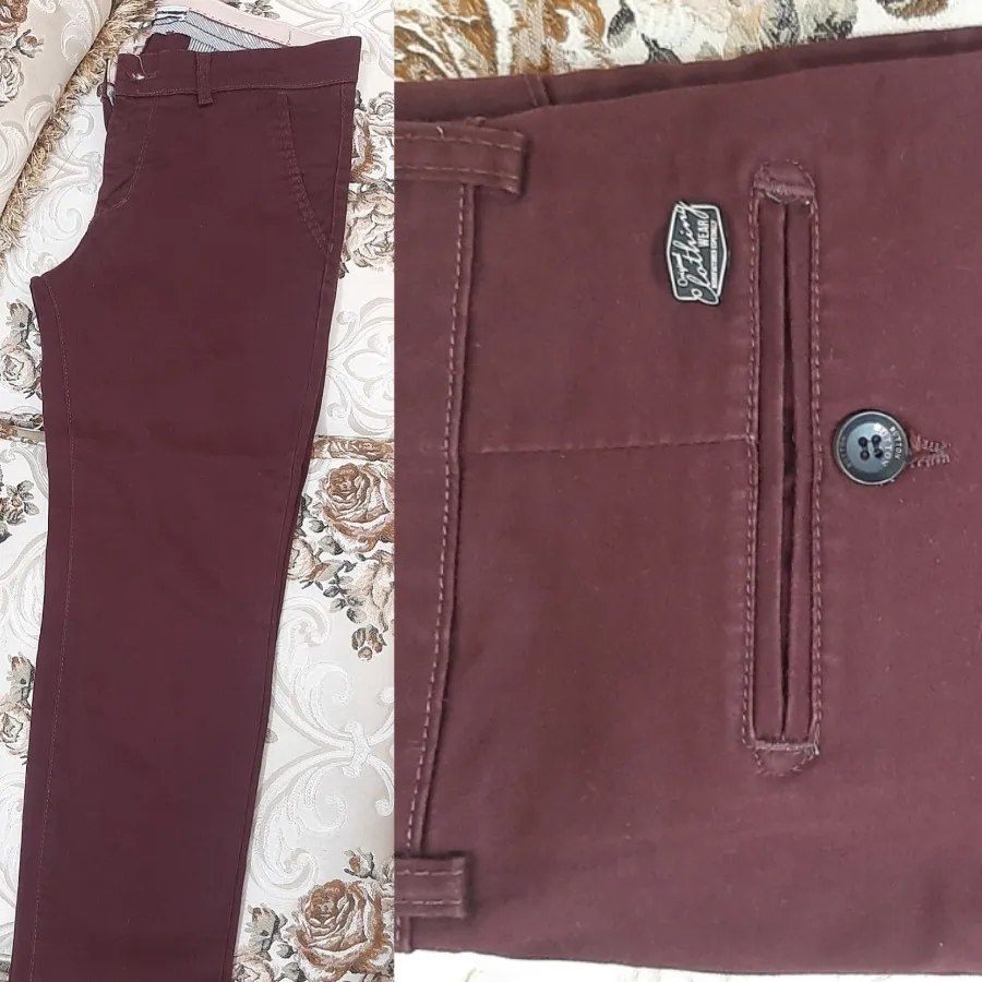 شلوار کتان مردانه