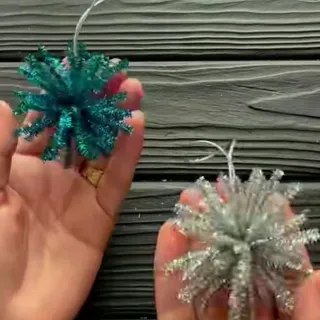 آویز کریسمسی دو عدد