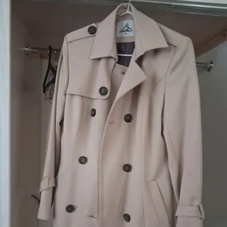 بارانی وپالتو شیک رنگ کرم