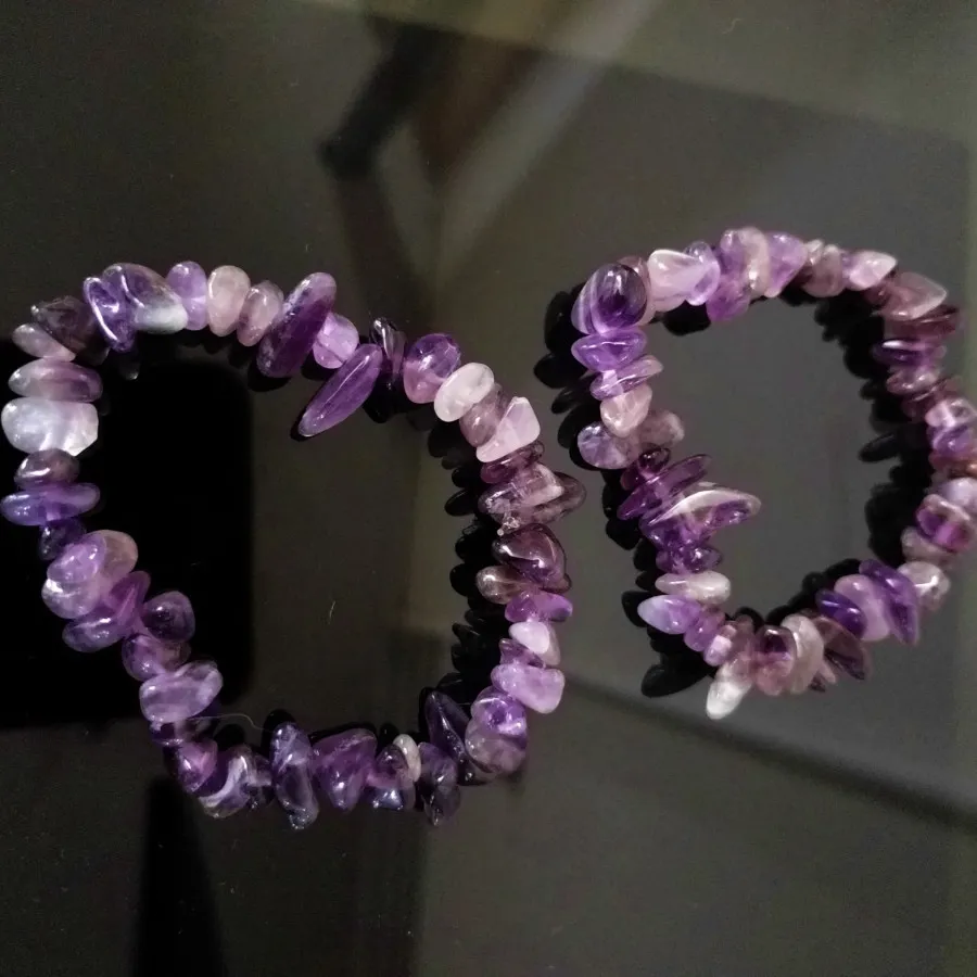 2 عدد دستبند آمیتیست