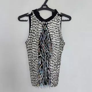 تاپ زنانه پولکی