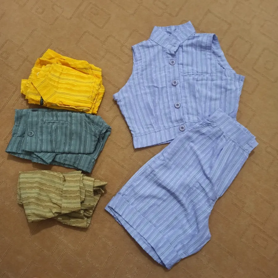 ست کراپ شلوارک ترک