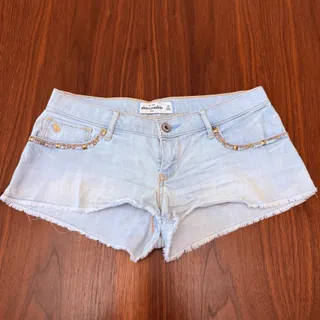 شلوارک جین برندabercrombi