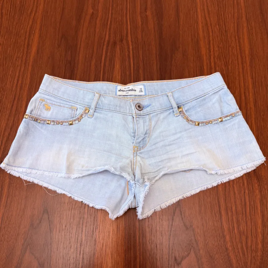 شلوارک جین برندabercrombi