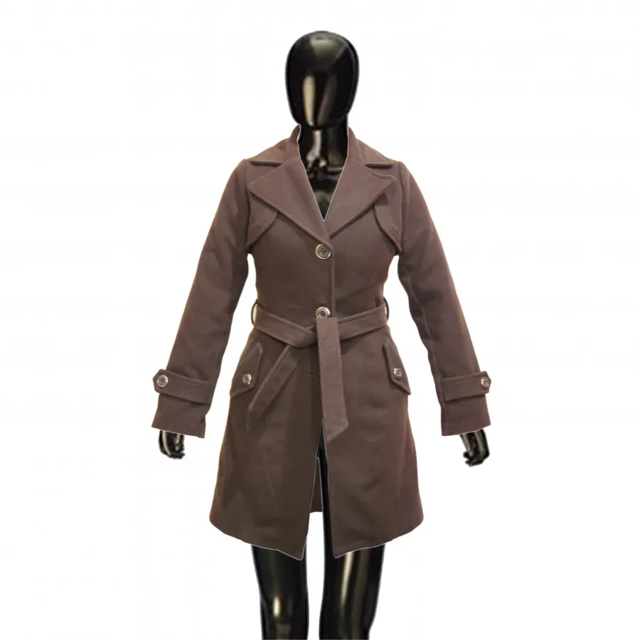 پالتو فوتر ضخیم M قهوه ای