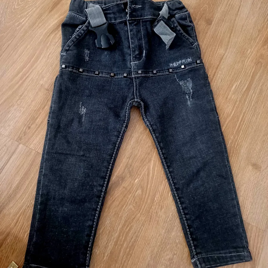 شلوار جین برمودا دخترانه