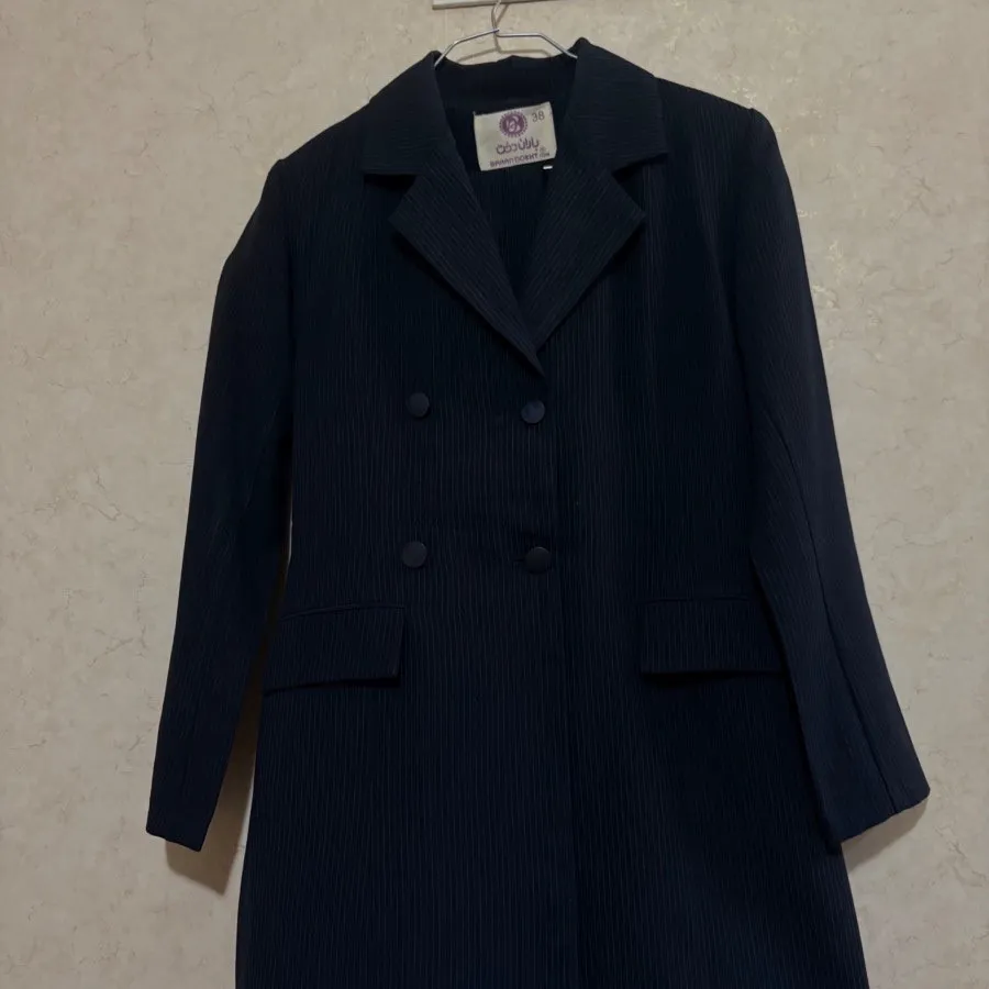 ست اداری سرمه ای تند