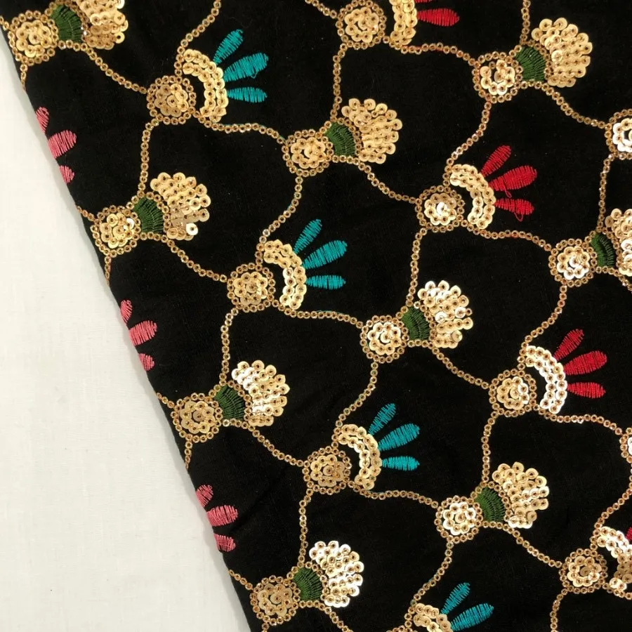 پارچه لینن سوزندوزی