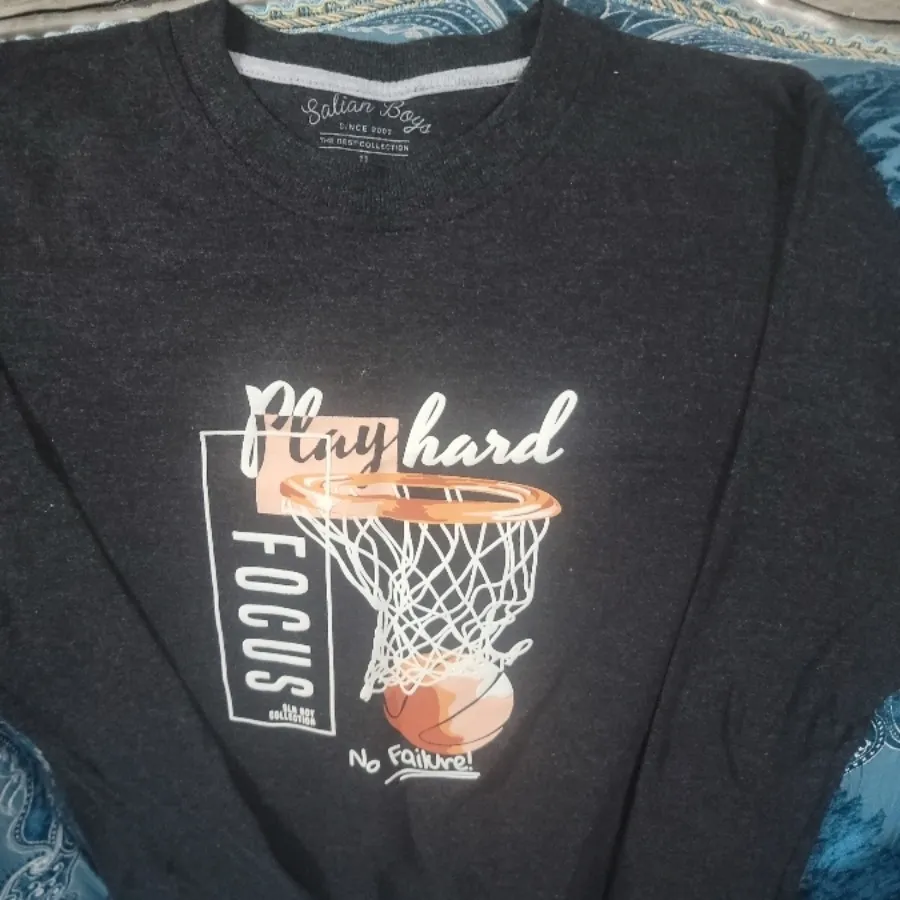 بلوز آستین بلند پسرانه