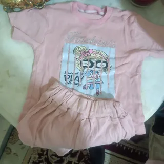 تیشرت و شلوارک دخترانه