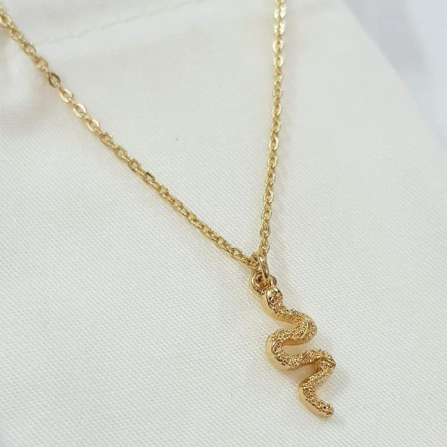 گردنبند آبکاری طلا ماری