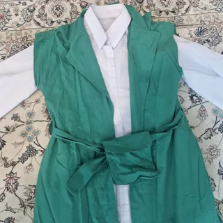 ست سارافون پیراهن بلند