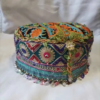 کلاه سنتی سوزن دوزی
