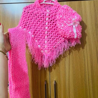 ست بافت صورتی