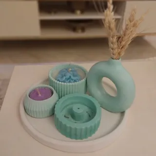 ست جاشمعی و عود