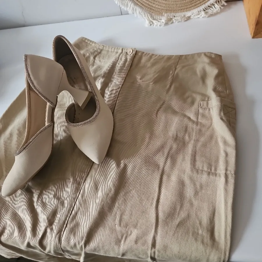 دامن کتان لطیف