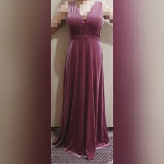 پیراهن مجلسی مخمل USA