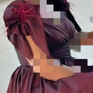 لباس مجلسی زرشکی